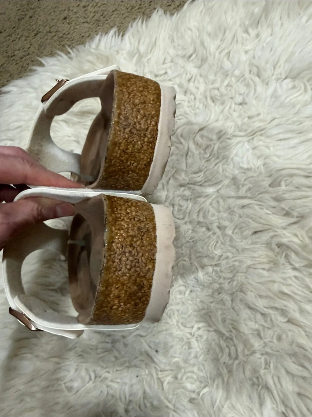 Birkenstock Floral Print Gizeh‎ Vegan Thong Sandal Women’s Size 37 US 6